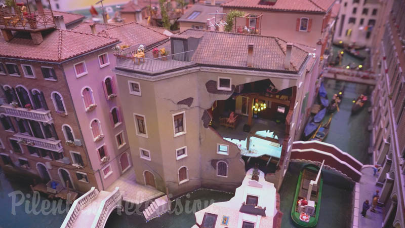 Il mondo in miniatura di Venezia: un capolavoro di modellazione in scala HO senza modellini di treni