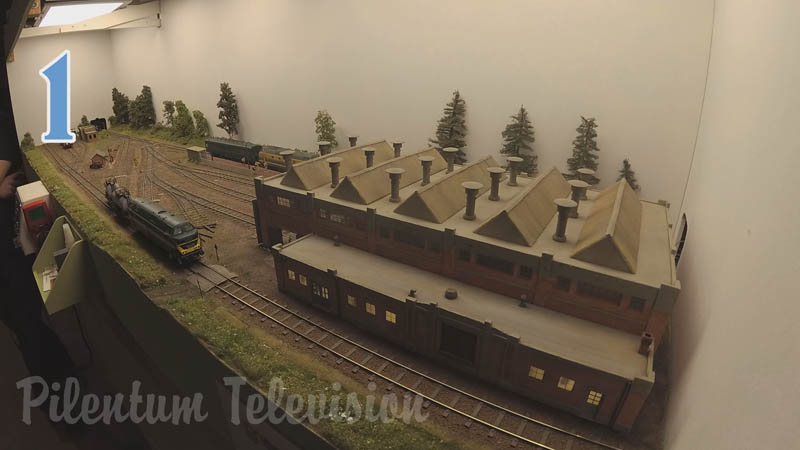 50 модельных железнодорожных сооружений - Выставка моделей поездов в Бельгии