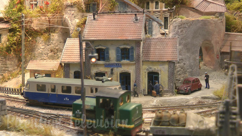 Amazing French Model Railroad Diorama Mouville by Henk Wust and Jan van Mourik