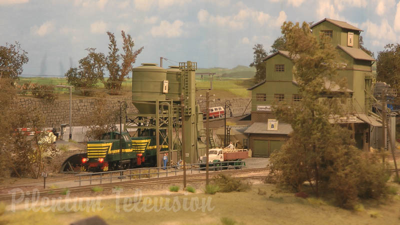 One of the finest model railway layouts of Belgium's most famous model railroader Ivo Schraepen