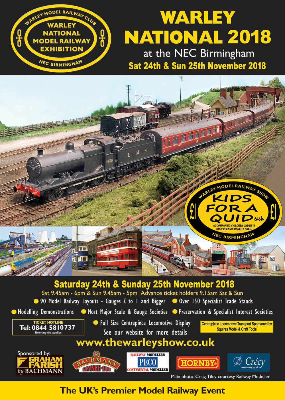 Warley National Model Railway Exhibition 2018 - The Superb Model Train Show at NEC Birmingham