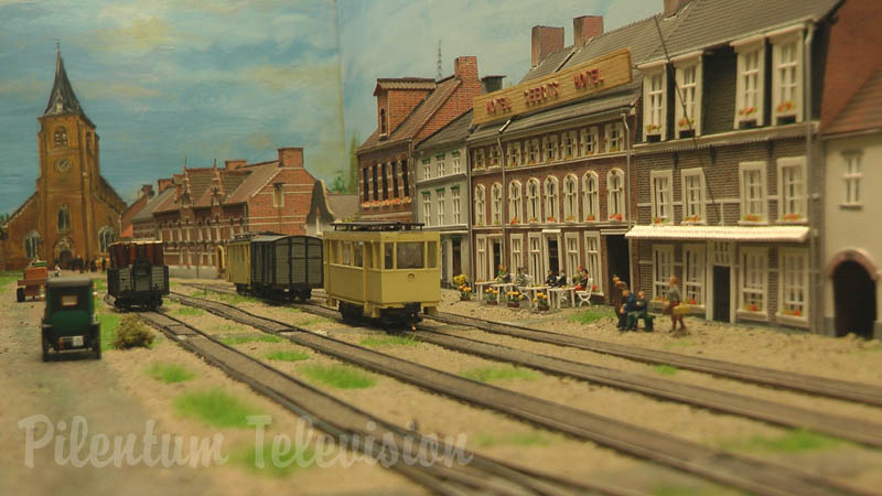 The Tram of Westerlo - Model Railroad Diorama with tramways by Modelspoorclub de Kempen