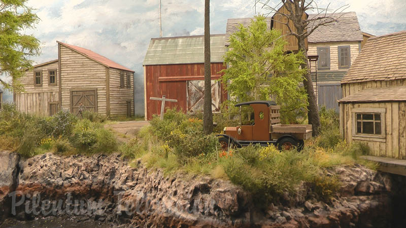 Superb On30 Model Railroad Layout “Mara Harbor” by Martin Welberg