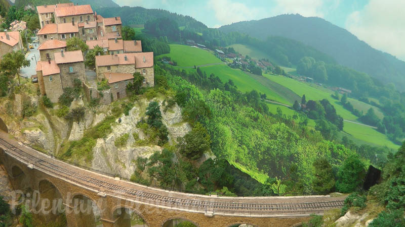 The France Vacation Model Railroad Layout in HO scale - A Masterpiece of Railway Modelling