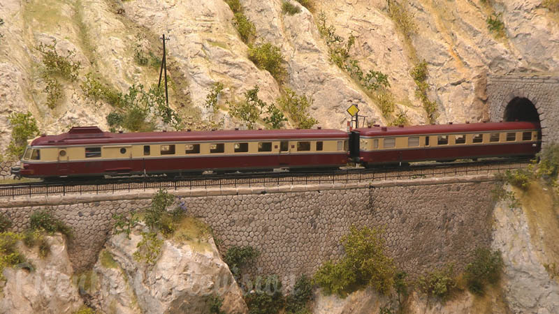 The France Vacation Model Railroad Layout in HO scale - A Masterpiece of Railway Modelling