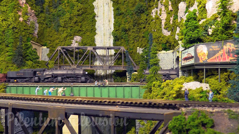 Le réseau ferroviaire d’Howard Zane d’Amérique - Gigantesque et fabuleux