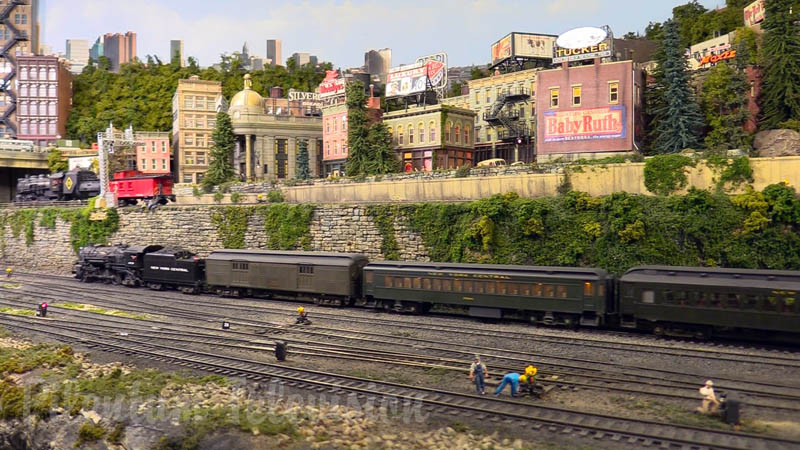 Le réseau ferroviaire d’Howard Zane d’Amérique - Gigantesque et fabuleux