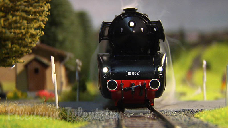 El mundo de los trenes en miniatura de Pilentum: Una maqueta ferroviaria en escala HO