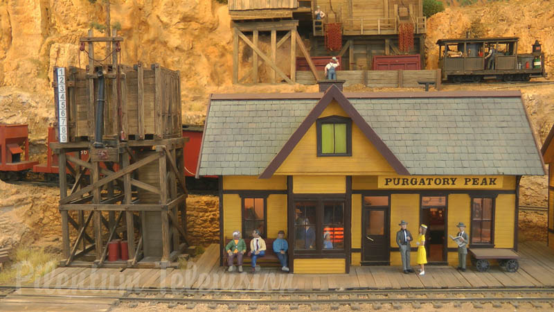 Mind Blowing on30 Scale Layout “Purgartory Peak” with Denver and Rio Grande Model Trains
