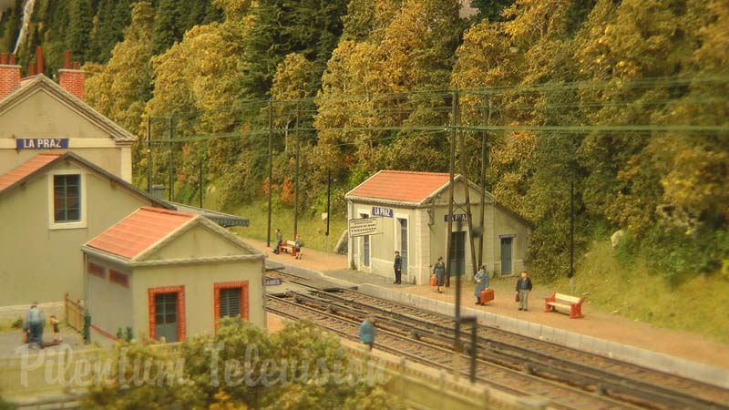 Réseau ferroviaire «La Maurienne» du Club Ferroviaire de Franche-Comté à l’échelle H0