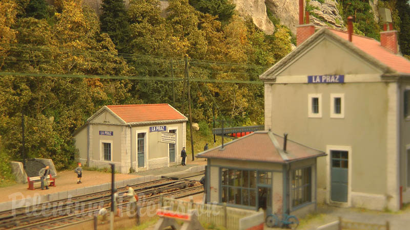 Réseau ferroviaire «La Maurienne» du Club Ferroviaire de Franche-Comté à l’échelle H0