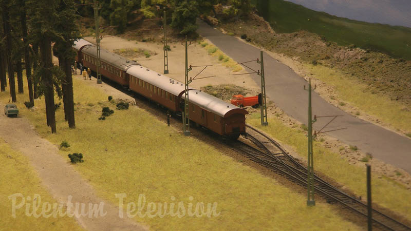 One of Sweden’s finest and largest and most famous model railroad in HO scale