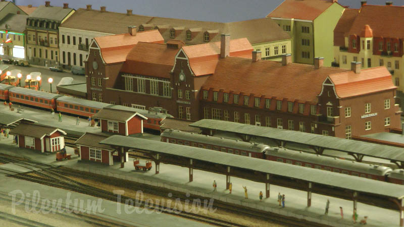 A maior maquete ferroviária em escala H0 da Suécia