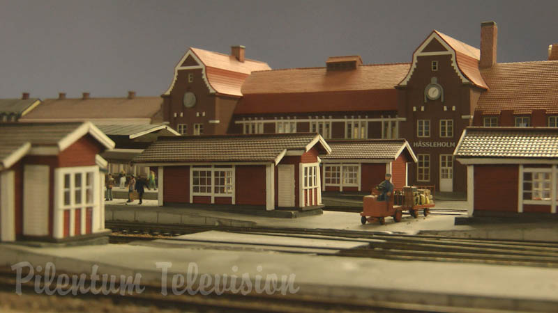 One of Sweden’s finest and largest and most famous model railroad in HO scale