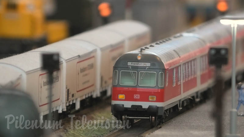 Rail Transport Modeling in Germany: A small model train exhibition in HO scale