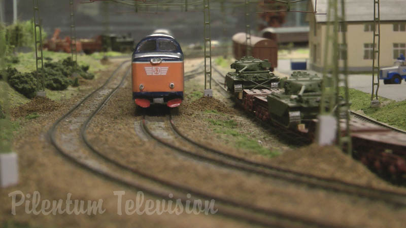 Cab Ride along Sweden’s Largest Model Railway Layout and Fiddle Yards
