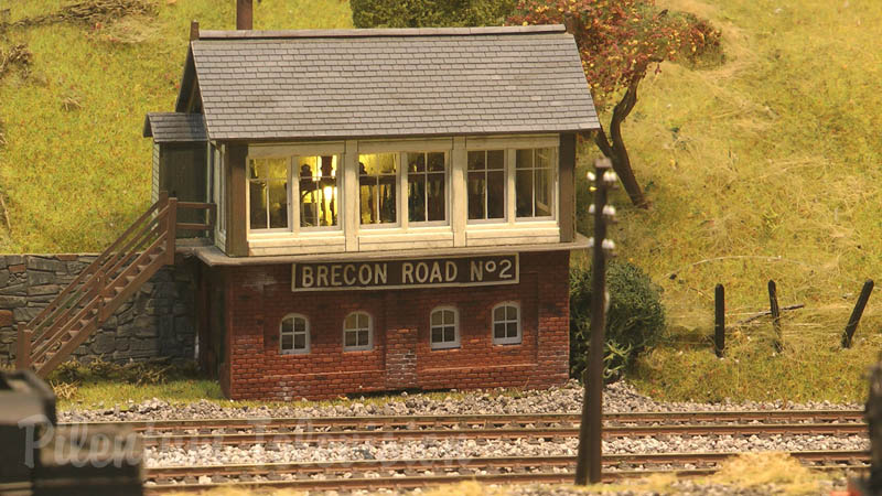 British Railway Modelling at its best: The superb “Abergavenny Brecon Road” 00 Gauge Layout at the Warley Model Railway Show