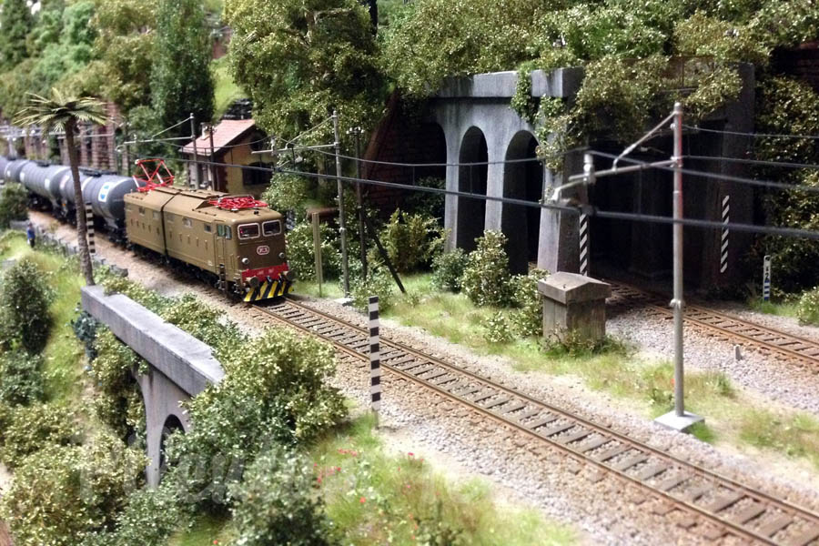 Trains miniatures en Italie: La maquette ferroviaire à l’échelle H0 de Carlo Viganò