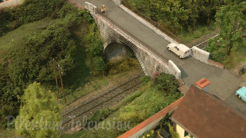 Modélisme ferroviaire en France: Model railway layout HO - Club des Trains Miniatures de l’Omois