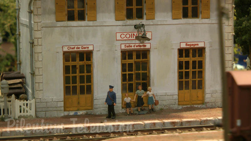 Макет железной дороги в масштабе 1:87 - Клуб железнодорожного моделирования Л'Омуа