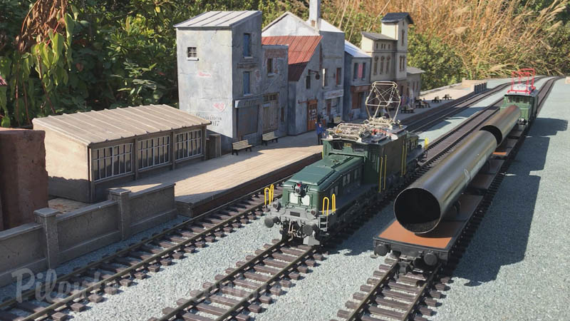 Ferreomodelismo: Locomotivas a vapor e trens a diesel - Trem de jardim em escala 1/32