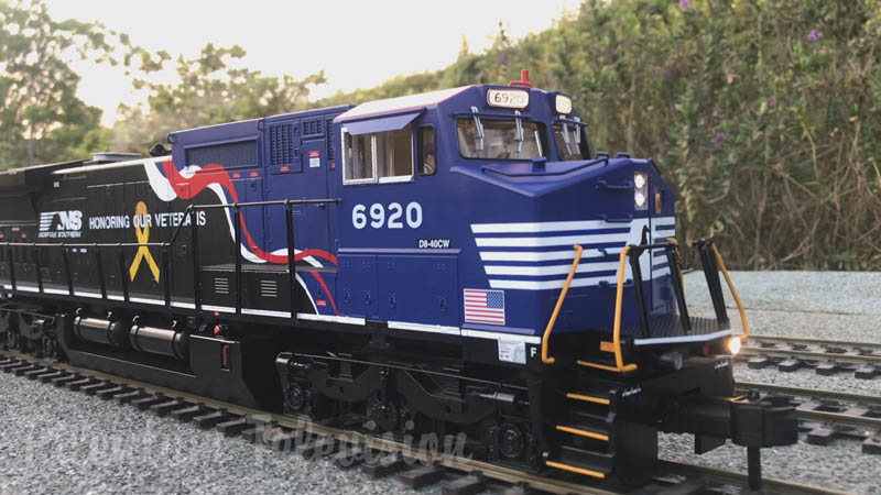 Modelismo Ferroviario en Chile: Trenes y locomotoras en el jardín