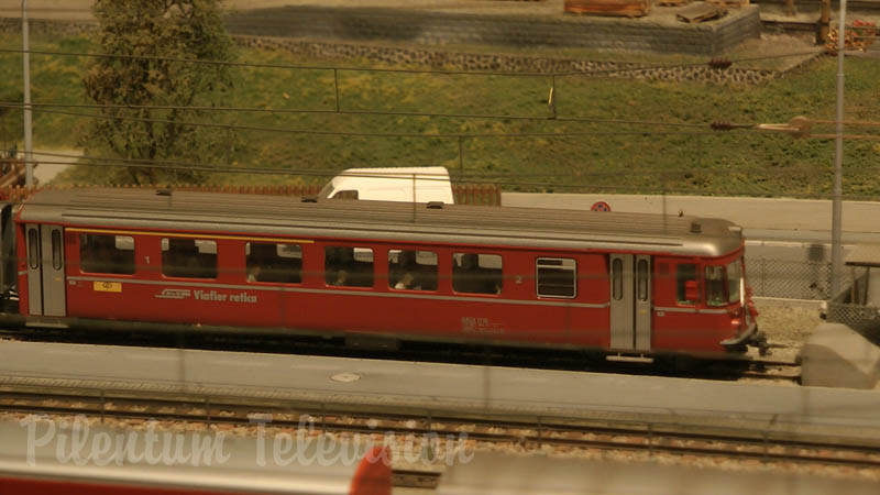 스위스의 좁은 게이지 모델 철도 및 전기 기관차