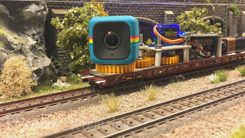 Camera Dolly for Model Railways and Model Railroads by Jens Krogsgaard