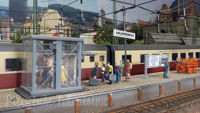 Una de las maquetas de trenes más maravillosas de Märklin en Dinamarca: Kælderkøbing Modeljernbane