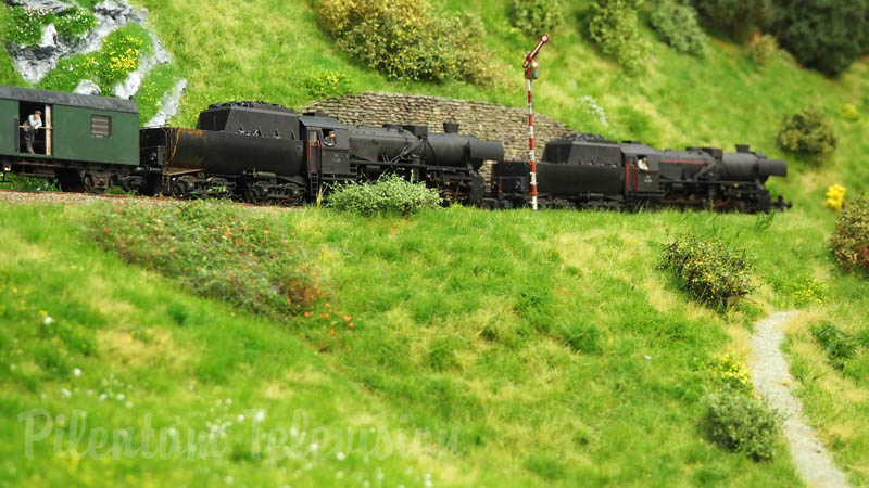 Paradiso delle locomotive a vapore: Modellismo ferroviario dall'Austria - Il plastico di Gottfried Reither