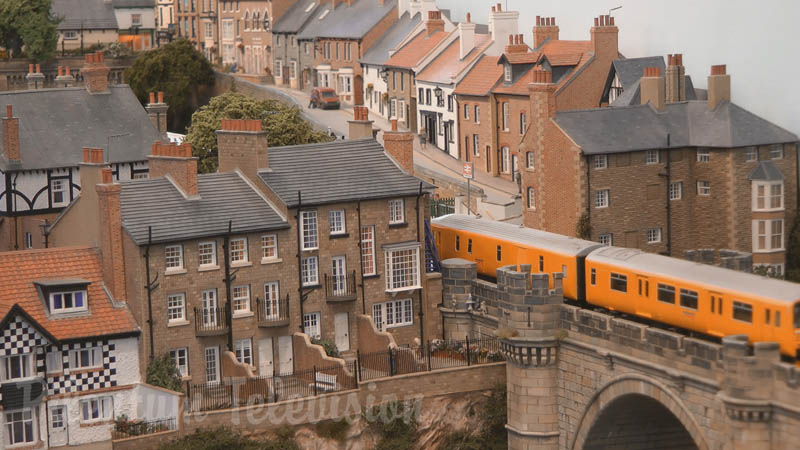 Réseau ferroviaire et trains miniatures britanniques les plus réalistes: Maquette Knaresborough