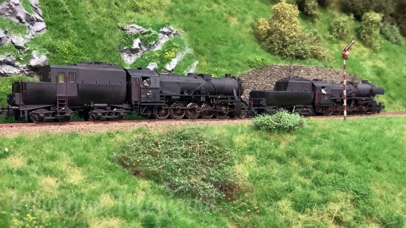 Locomotive à vapeur - Galet de roulement - Train miniature et maquette ferroviaire