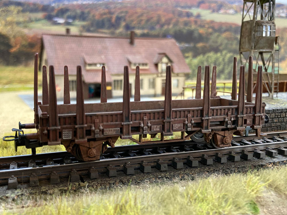 La magie de patiner les trains miniatures avec les couleurs d’Acrylicos Vallejo