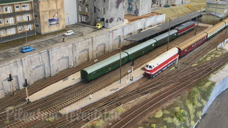 Шедевр модельного будівництва: Модельна залізниця Східної Німеччини в масштабі 1:87