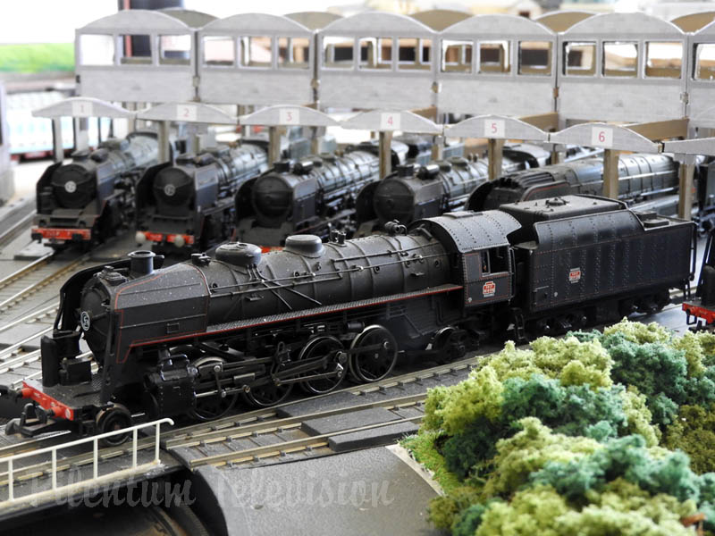 Modely vlaků ve Francii: Modelová železnice v měřítku HO od Alexandre Forqueta