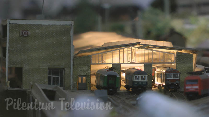 One of Germany’s finest and most unknown private model railway layouts in N scale