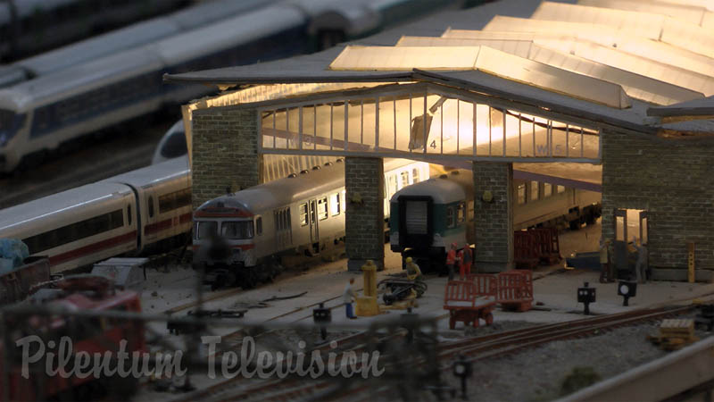 One of Germany’s finest and most unknown private model railway layouts in N scale