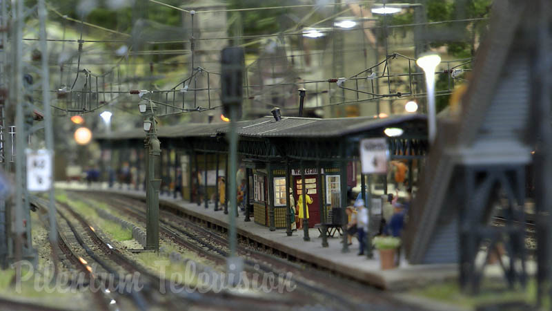 Locomotives à vapeur et trains miniatures de Maerklin: Réseau ferroviaire Virgental de Wim de Zee