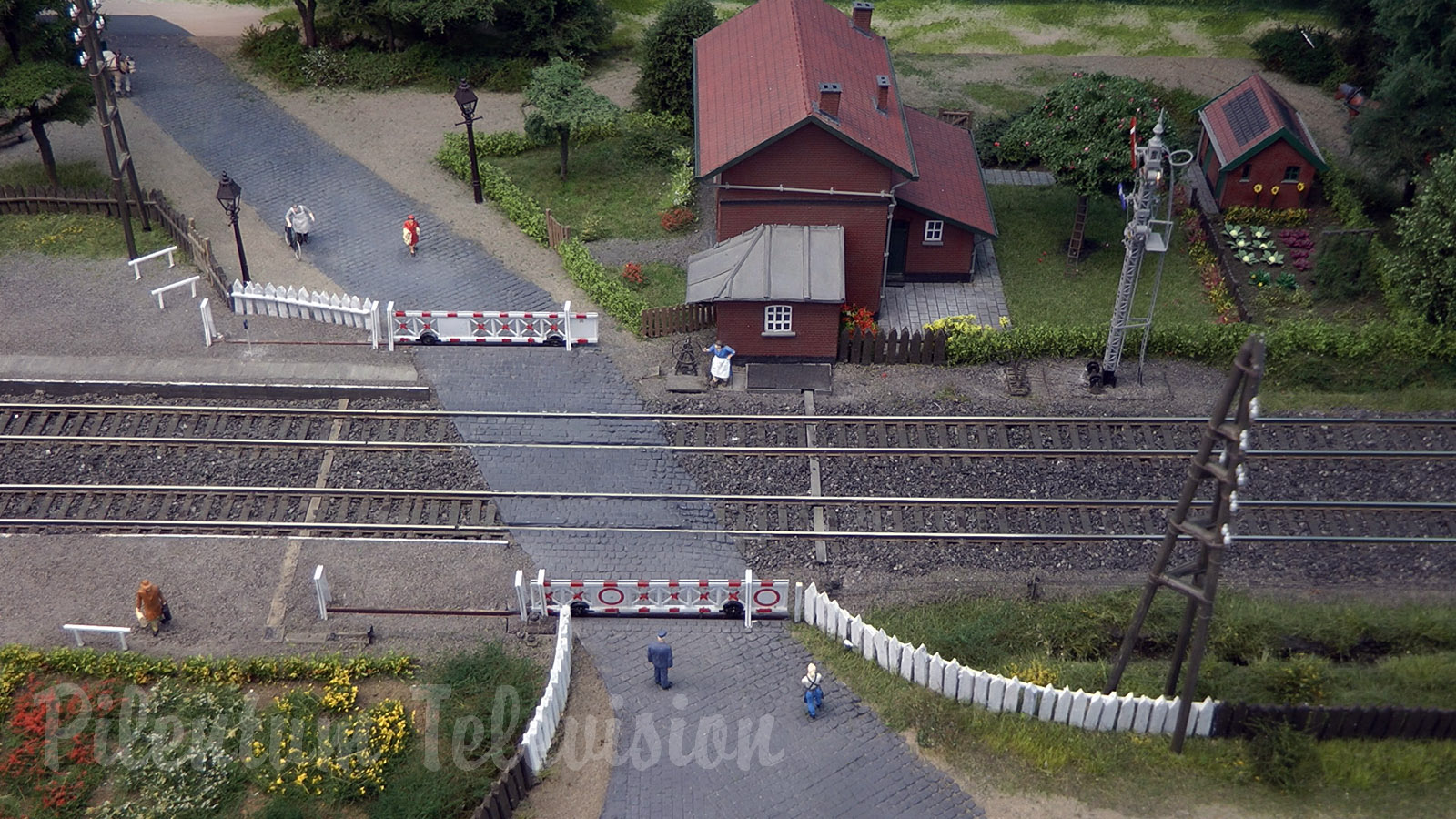 Steam Locomotives at Heide Railway Station in Belgium - Model Railroad HO scale of Belgian Railways