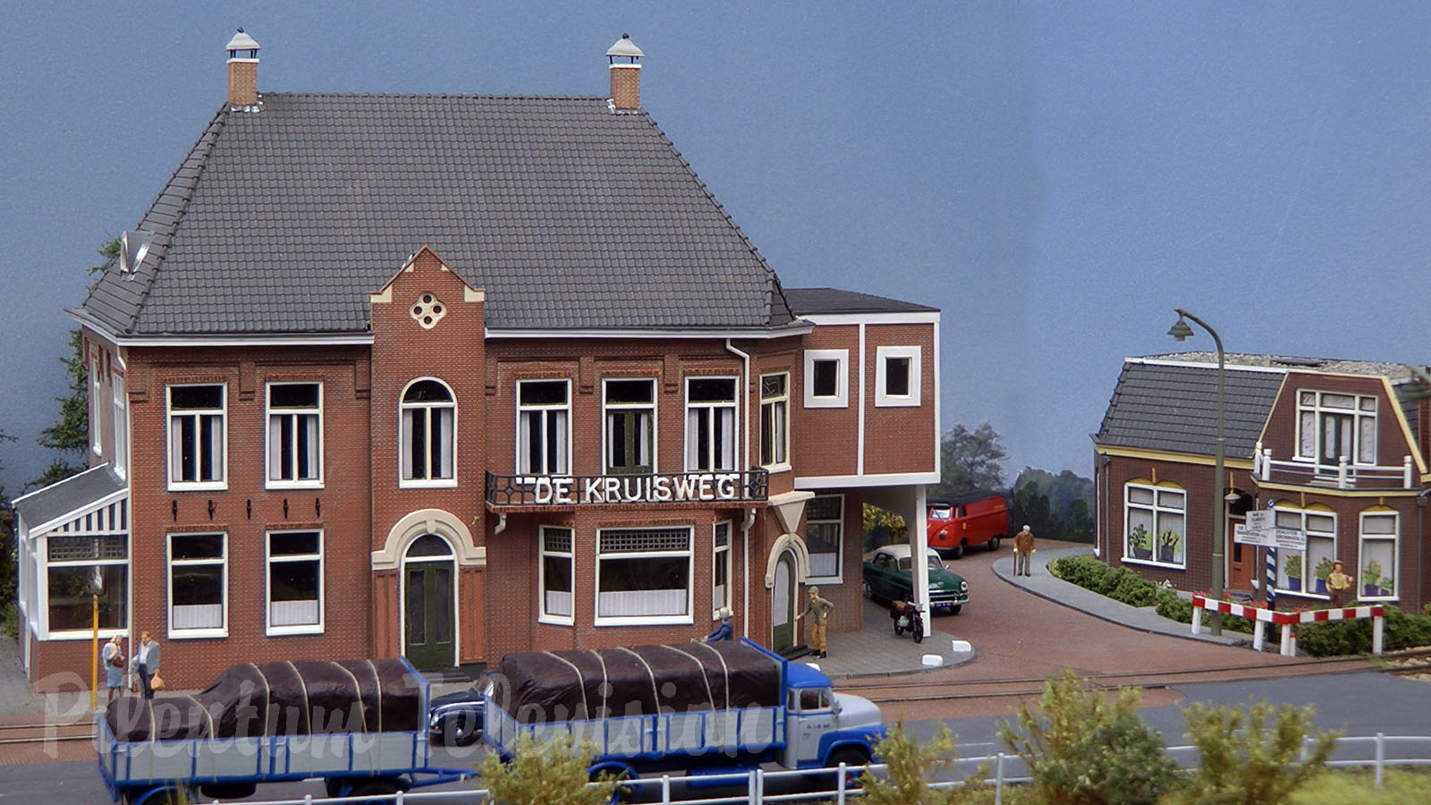 Model railway of the Drachten-Groningen tramway - The Philipslijn model railroad by Fokko Feenstra