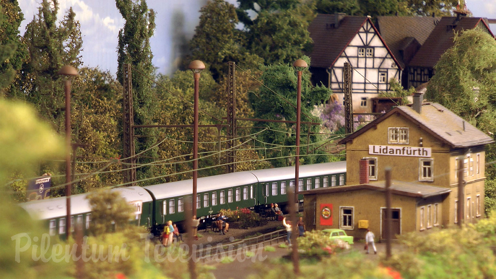 Model Railroad TT:120 Layout of East Germany by Model4Rail