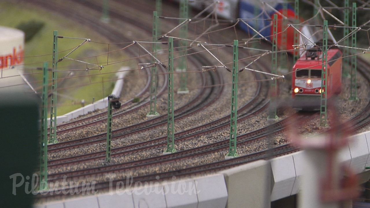 Mai mare model de cale ferată din lume - Machetă feroviare din Hamburg