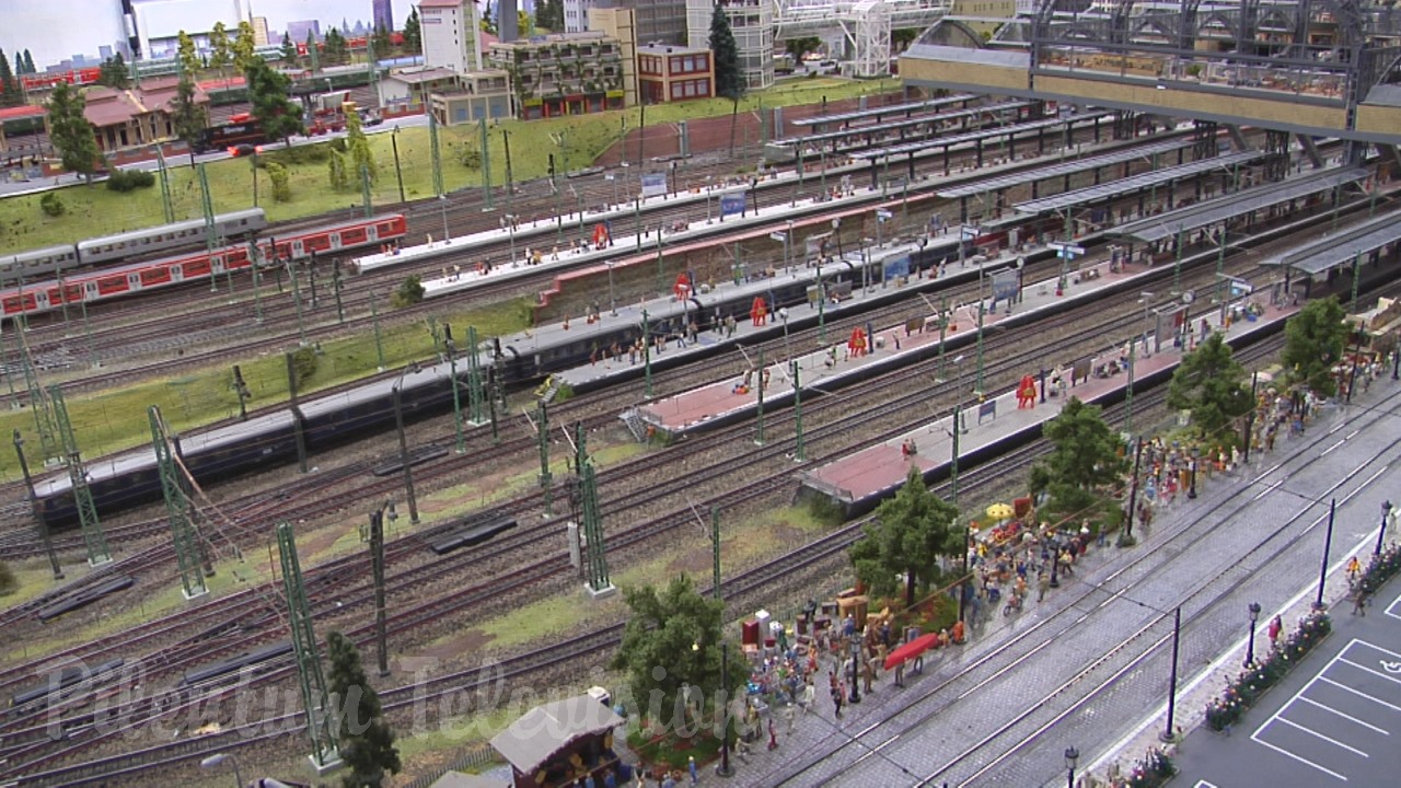 Mai mare model de cale ferată din lume - Machetă feroviare din Hamburg