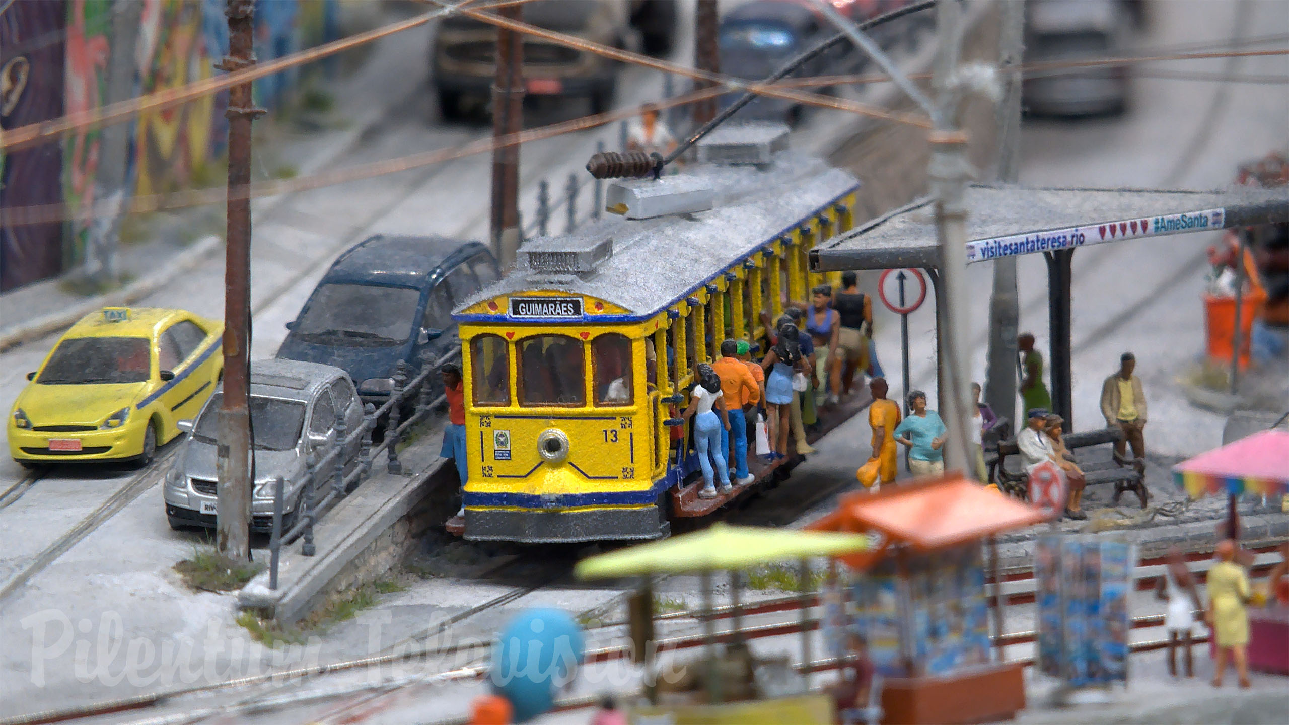 Världens äldsta spårvägar - Spårvagnsmodellen i Rio de Janeiro i Brasilien